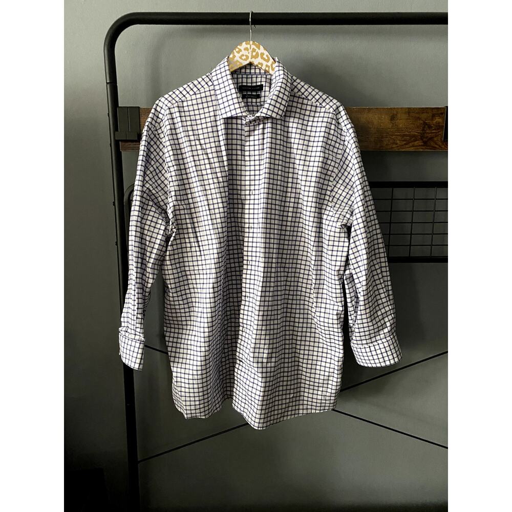 Tommy Hilfiger Big Fit Men's Button Down | 18.5 - Picture 1 of 5